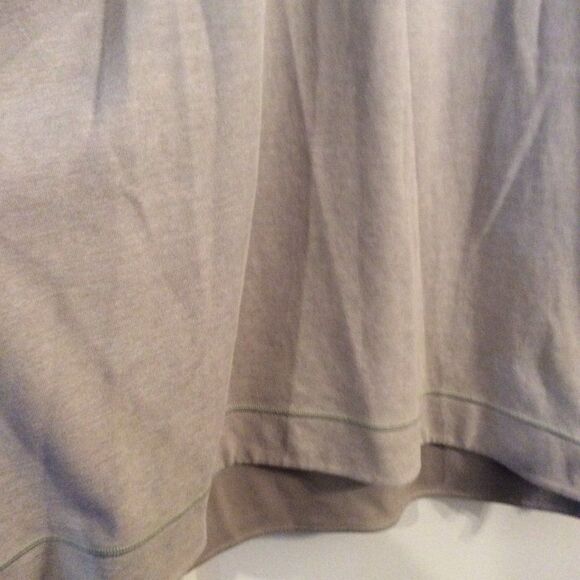 Tommy Bahama XL Reversible partial zip long sleeve pull over mens tan EUC - Picture 4 of 10